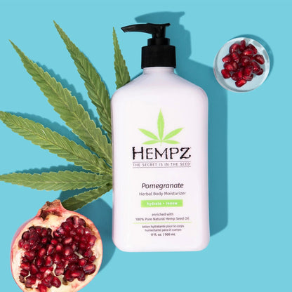 Hempz Pomegranate Herbal Body Moisturiser 500ml