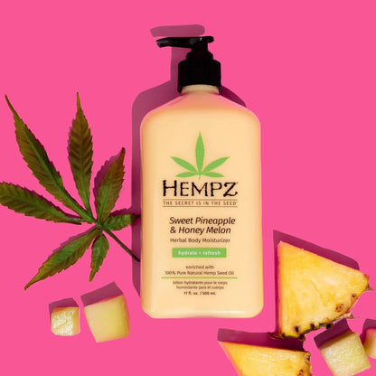 Hempz Sweet Pineapple &amp; Honey Melon Herbal Body Moisturiser 500ml