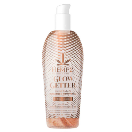 Hempz Glow Getter Herbal Body Oil with Shimmer 200ml